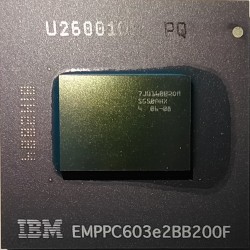 IBM PowerPC 603 CPU EMPPC603e2BB200F 200MHz 7JU160020M SG50AHX 4 06 08C