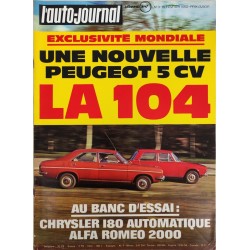 Auto Journal Février 1972