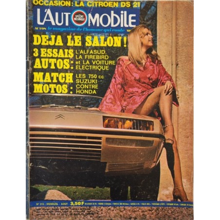 L'Automobile Août 1972
