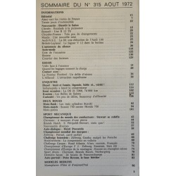 L'Automobile Août 1972