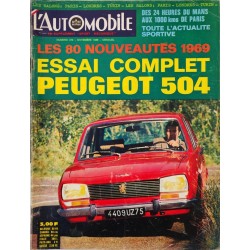 L'Automobile Novembre 1968