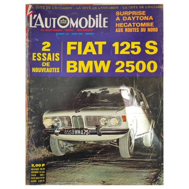 L'Automobile Mars 1969