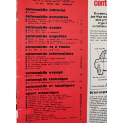 L'Automobile Mars 1969