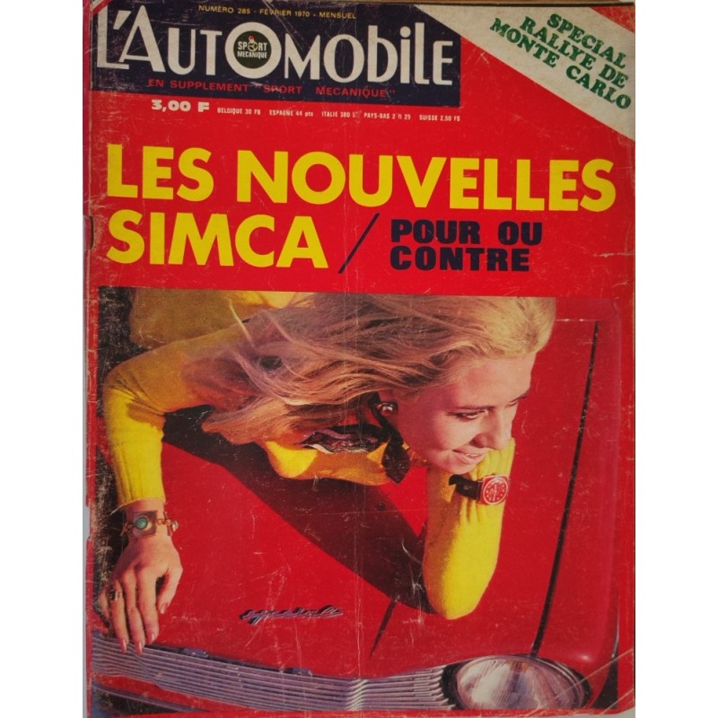 L'Automobile Février 1970