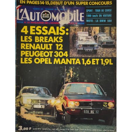 L'Automobile Décembre 1970