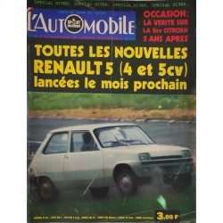 L'Automobile Janvier 1972