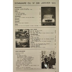 L'Automobile Janvier 1972