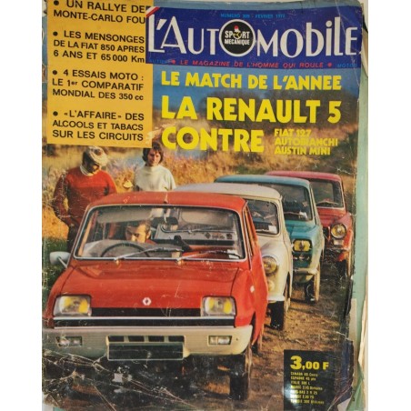 L'Automobile Février 1972