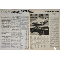 L'Automobile Avril 1972
