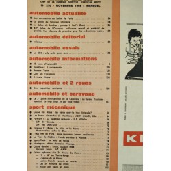 L'Automobile Novembre 1968