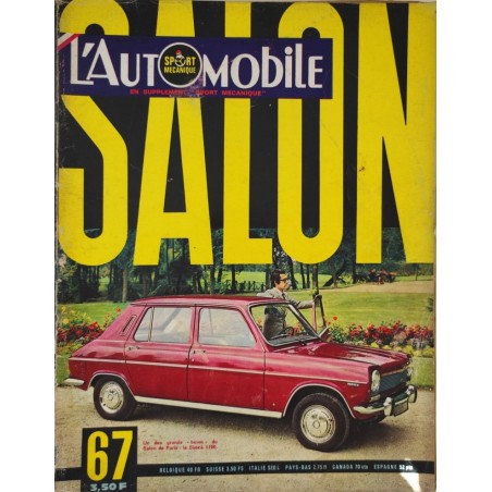 L'Automobile Spécial Salon Octobre 1967