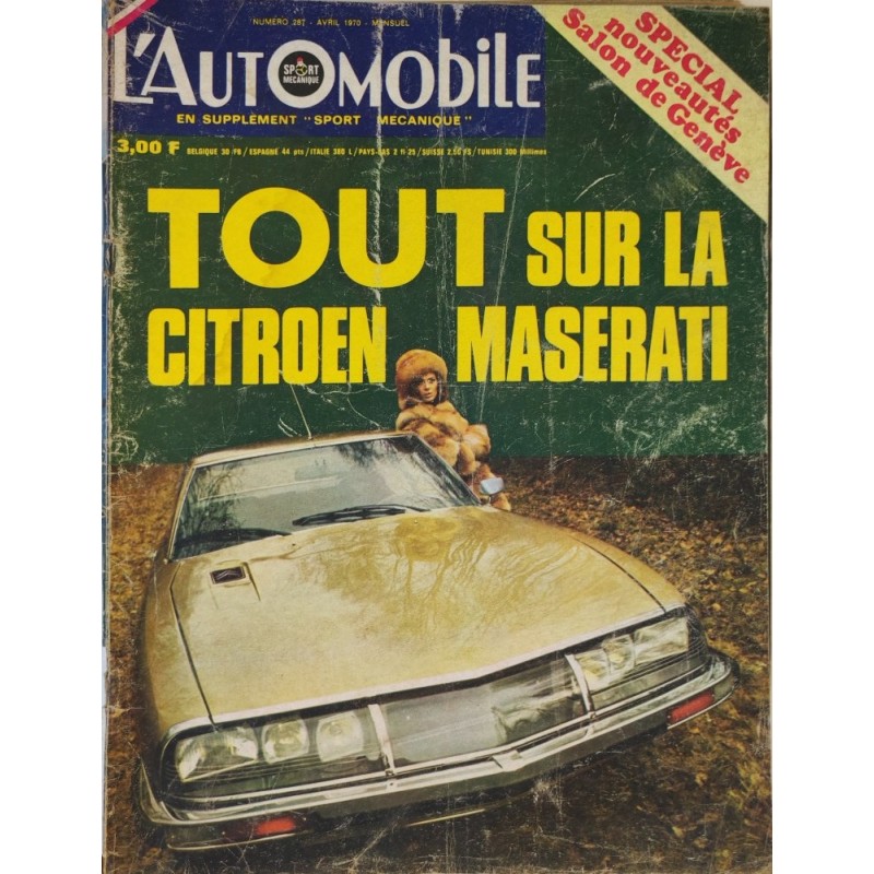 L'Automobile Avril 1970