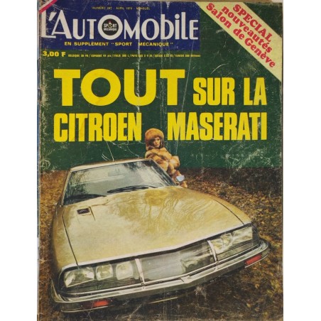 L'Automobile Avril 1970