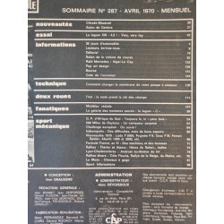 L'Automobile Avril 1970