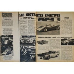 L'Automobile Avril 1970