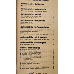 L'Automobile Février 1969