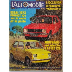 L'Automobile Novembre 1972