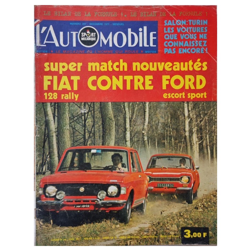 L'Automobile Décembre 1971