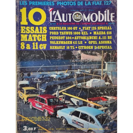 L'Automobile Mars 1971