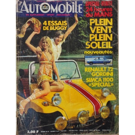 L'Automobile Juillet 1970