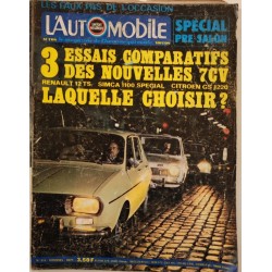 L'Automobile Septembre 1972