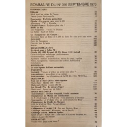 L'Automobile Septembre 1972