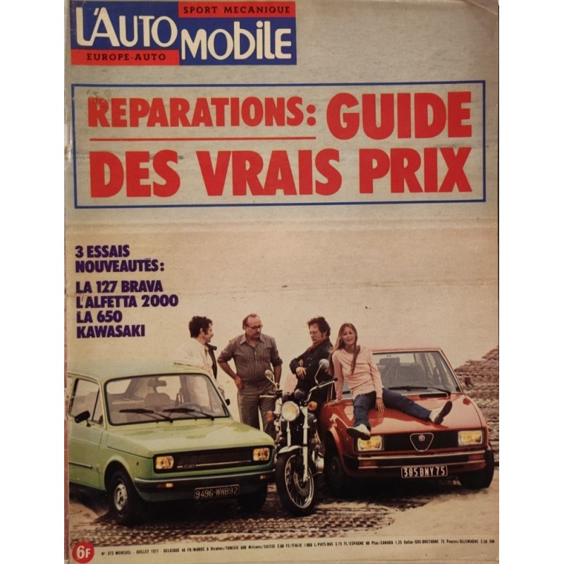 L'Automobile Juillet 1977