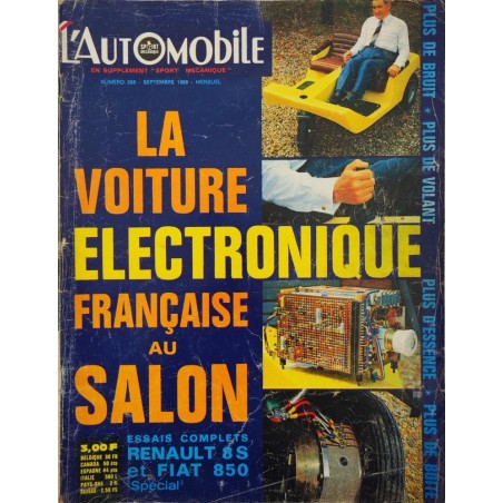 L'Automobile Septembre 1968