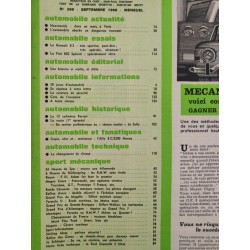 L'Automobile Septembre 1968