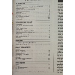 L'Automobile Juillet 1981