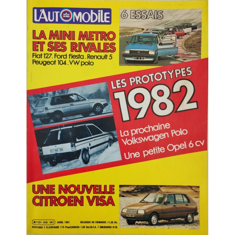 L'Automobile Avril 1981