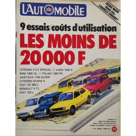 L'Automobile Janvier 1979