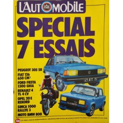 L'Automobile Janvier 1978
