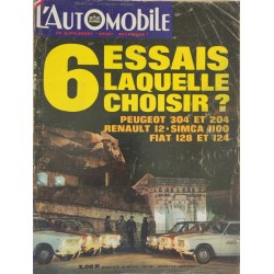 L'Automobile Janvier 1970