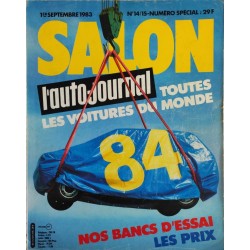 Auto Journal Salon Septembre 1983