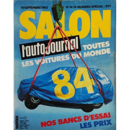 Auto Journal Salon Septembre 1983