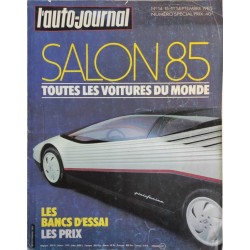Auto Journal special Salon Septembre 1985