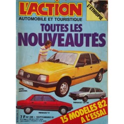 Action Automobile Septembre 1981