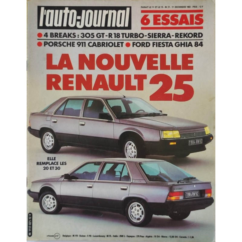 Auto Journal Décembre 1983