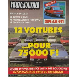 Auto Journal Décembre 1986