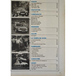 Auto Journal Novembre 1986