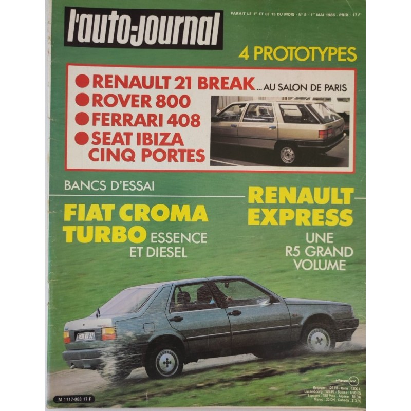 Auto Journal Mai 1986