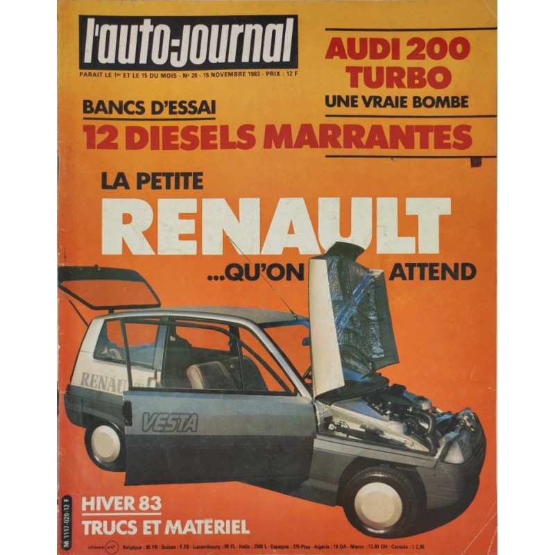 Auto Journal Novembre 1983