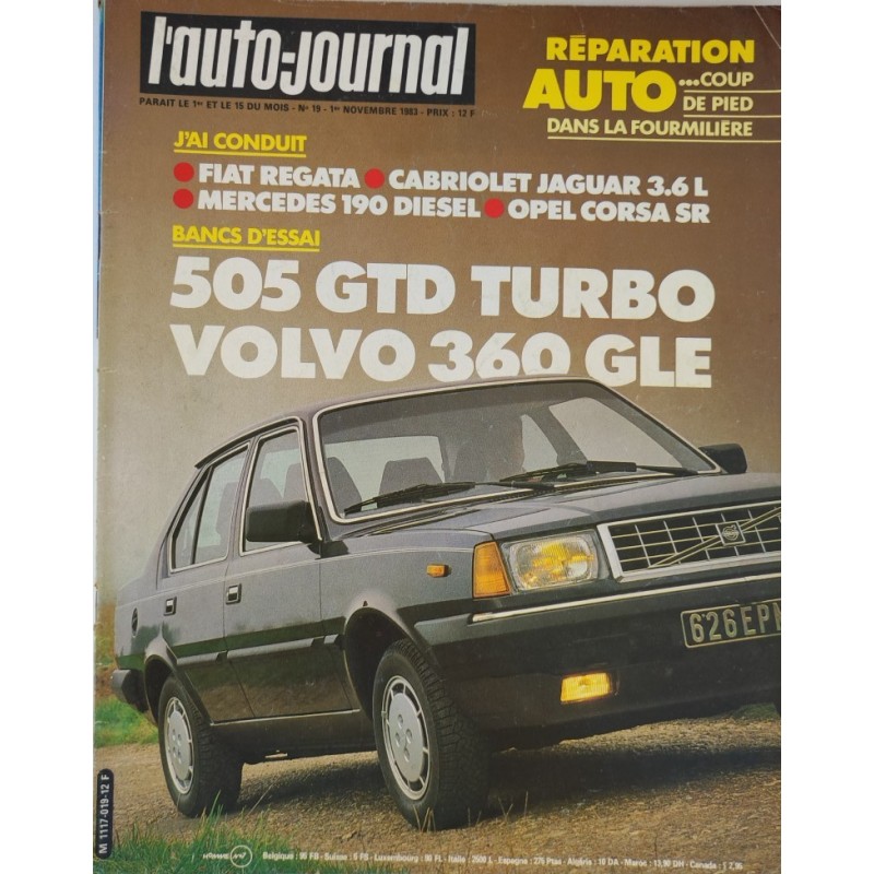 Auto Journal Novembre 1983