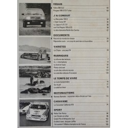 Auto Journal Novembre 1983