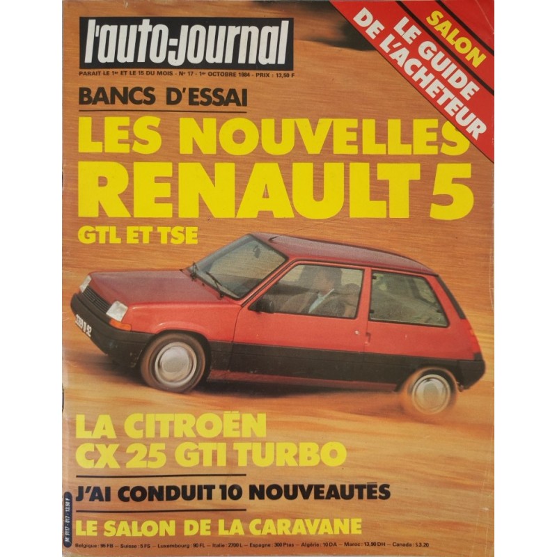 Auto Journal Octobre 1984