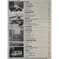 Auto Journal Août 1984