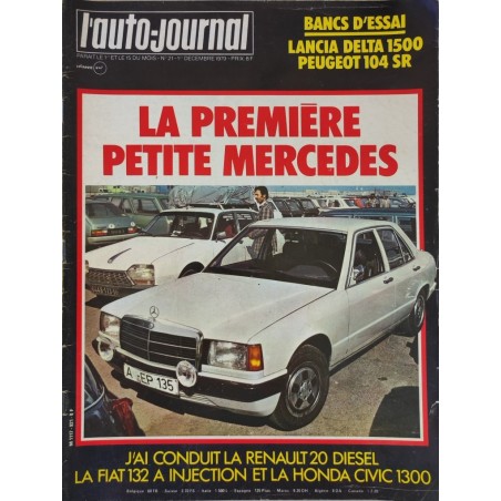 Auto Journal Décembre 1979