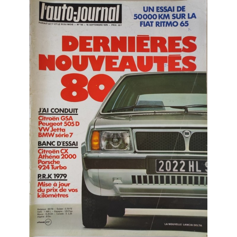 Auto Journal Septembre 1979