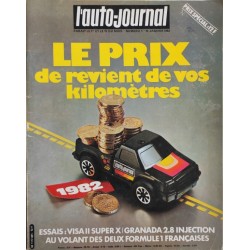 Auto Journal Janvier 1982